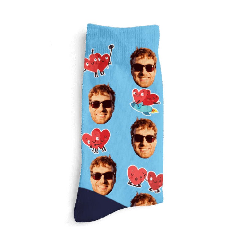 Calcetines personalizados - Corazones