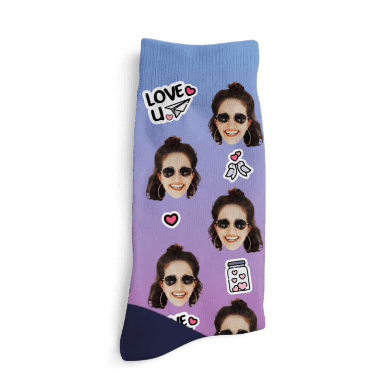 Calcetines personalizados - I ❤️ U