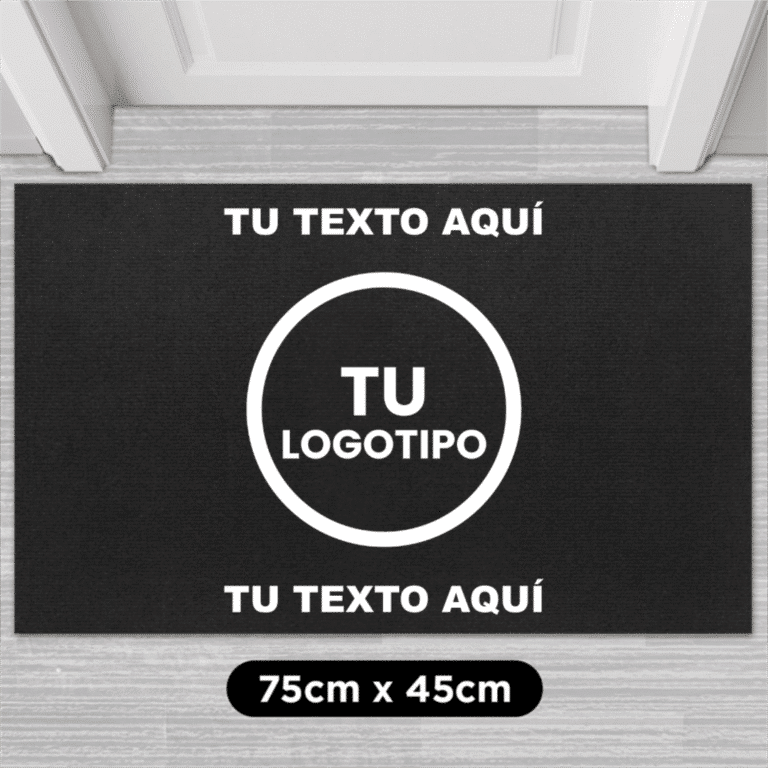 Felpudo personalizable con su logotipo