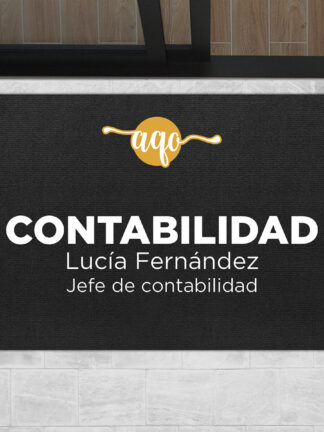 Felpudo personalizado - Entrada profesional