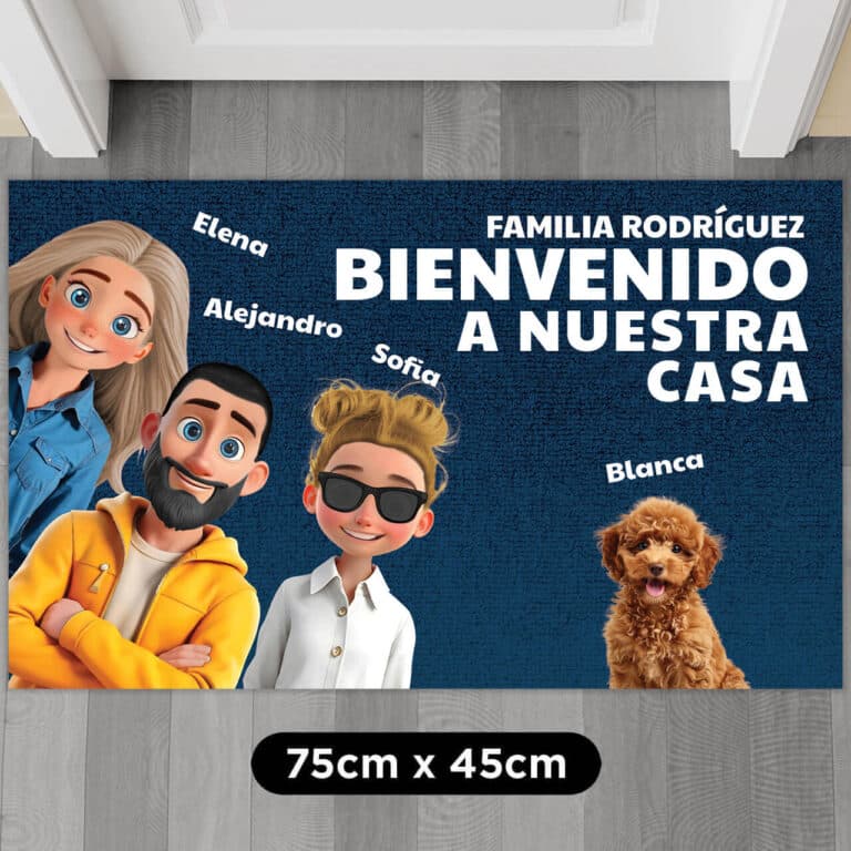 Felpudo personalizado - Hogar, pero bonito
