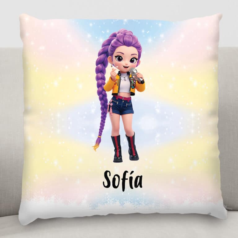 Cojín personalizado – Pequeña estrella