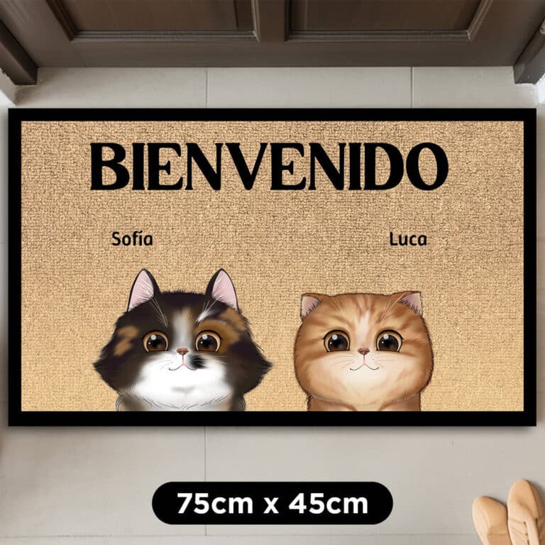 Felpudo personalizado - Bienvenidos, plebeyos