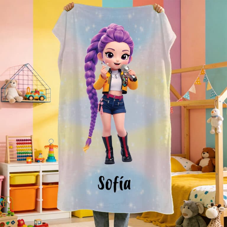 Manta personalizada - Pequeña estrella