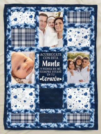 Manta personalizada - fotos y recuerdos