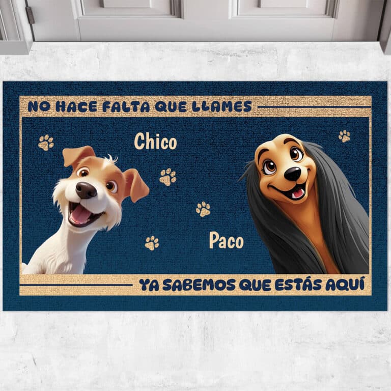 Felpudo personalizado - No hace falta que llames