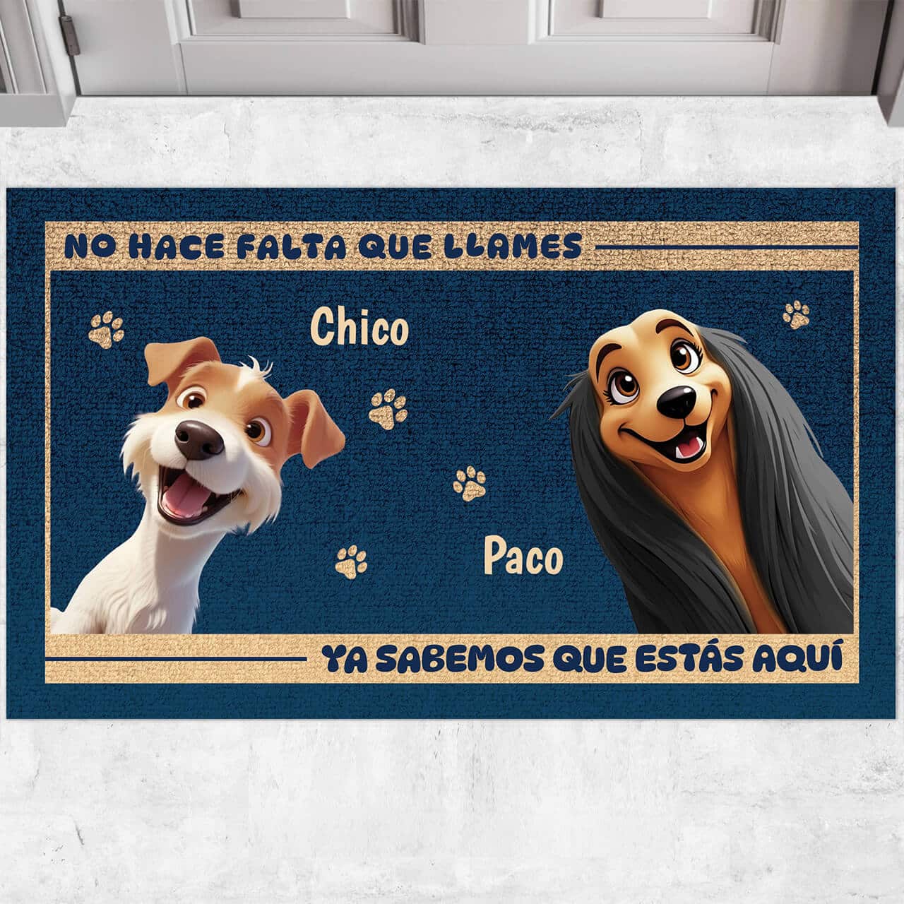 Felpudo personalizado - No hace falta que llames