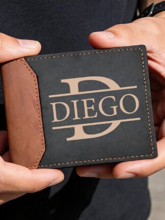Cartera de hombre personalizada
