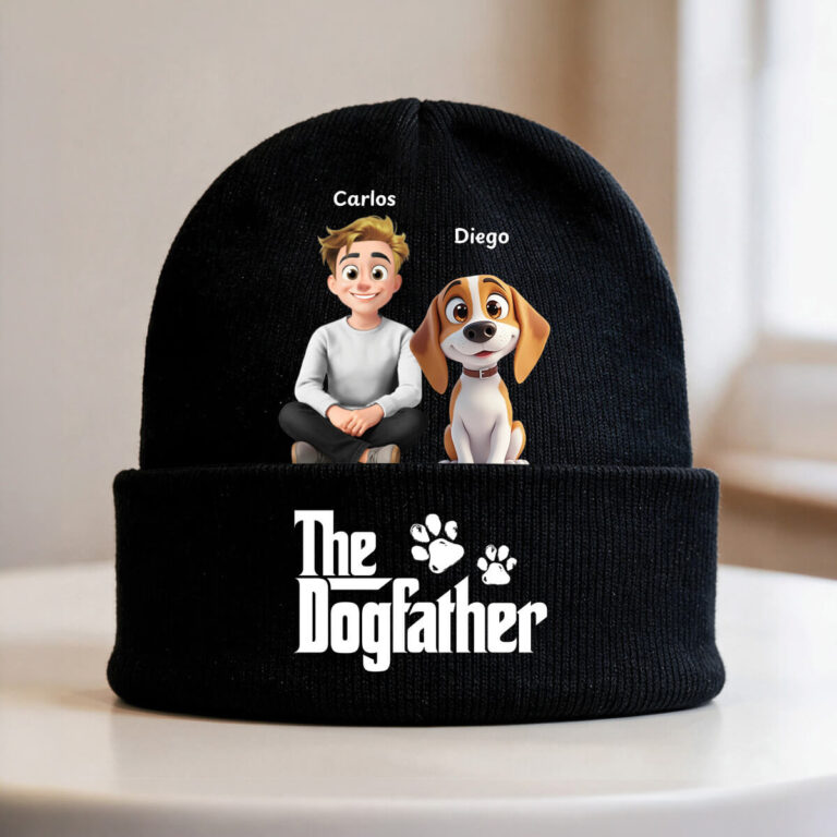 Gorro personalizado: The Dogfather